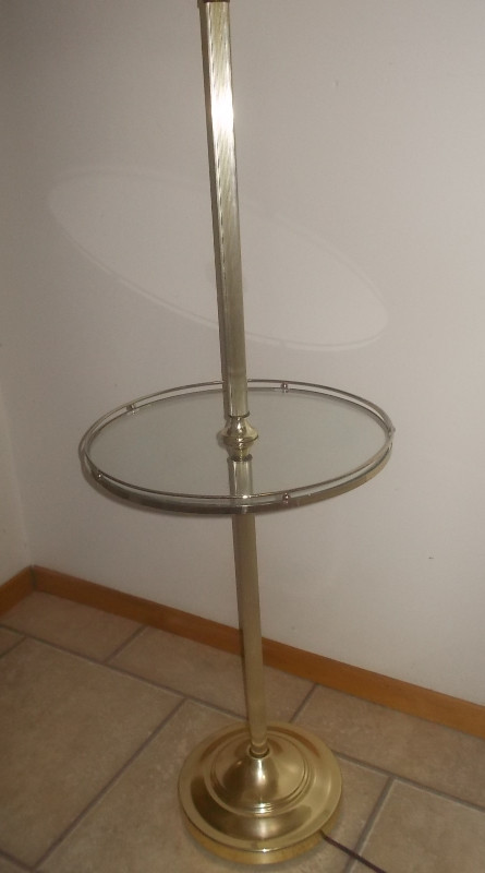 Pole Lamp with attached table in Indoor Lighting & Fans in Sudbury - Image 3