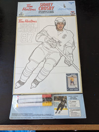 Sidney Crosby - Tim Hortons coloring plaque 
