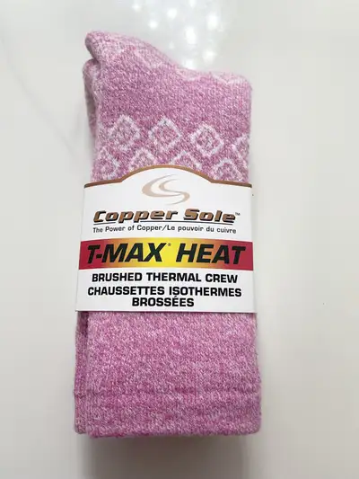 New Copper Sole women’s TMAX Thermal Crew Socks , View more