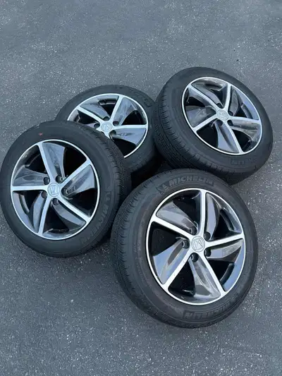 Honda HR-V Honda Accord Honda Clarity fitment - New Michelin Primacy A/S all season tires on Honda N...