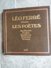 Coffret vinyles "Léo Ferré Chante les Poètes"