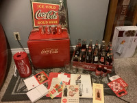 COCA COLA COLLECTION  coke,,, bottles not included 