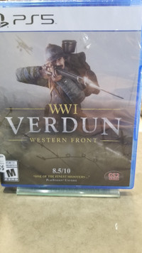 WWI Verdun Western Front PS5 game new