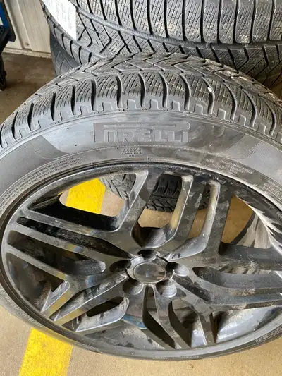 4-235 /50/R20 Pirelli winter tires and rims. Both in excellent condition. Will fit Jaguar, Land Rove...