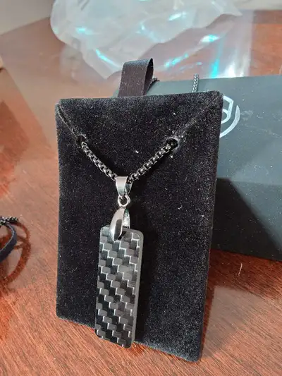 PAD carbon fiber pendant , View more