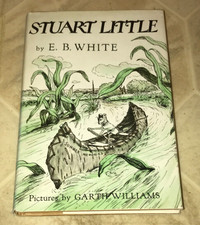 Stuart Little By EB White 1945 Book HC W/ DJ Harper Row