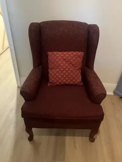 Single wing chair, View more