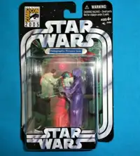 Star Wars Holographic Princess Leia SDCC Comic Con Exclusive New