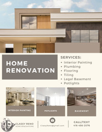 Renovations/Handyman Services