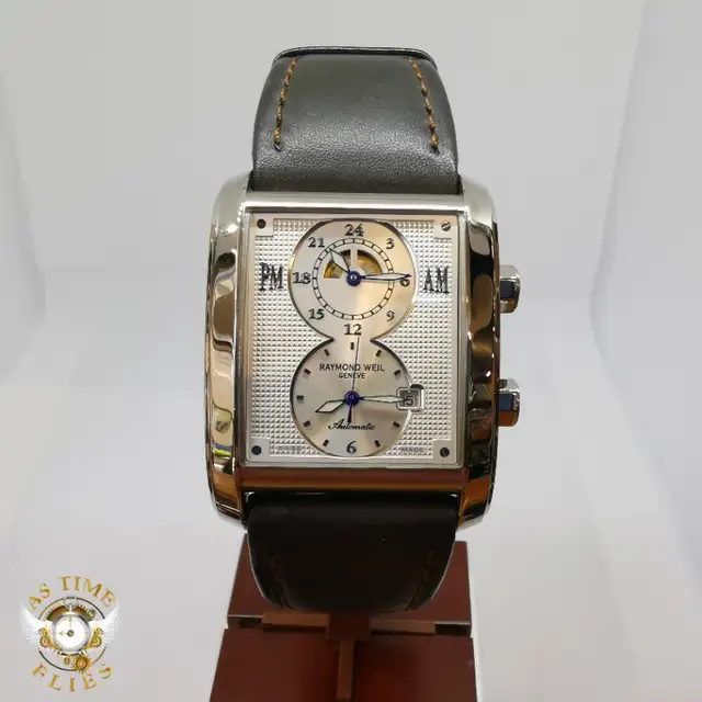 Raymond Weil Don Giovani Dual-Time Ref. 2888 NOS w/tags unworn in Jewellery & Watches in Edmonton - Image 3