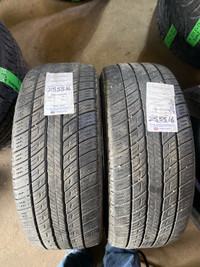 2 215 55 16 Uniroyal Allseasons tires $160 out of the door 