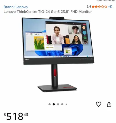 Lenovo ThinkCentre TIO24Gen5, View more