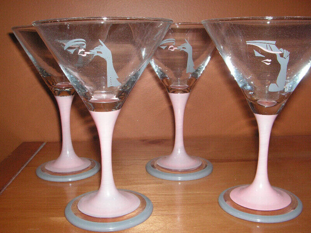 Fine glass wear wine martini glasses in Kitchen & Dining Wares in North Bay