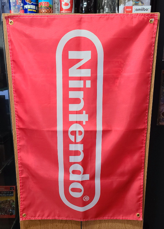 Nintendo Flag / Banner (2ft x 3ft) - Brand new in Other in Winnipeg - Image 2