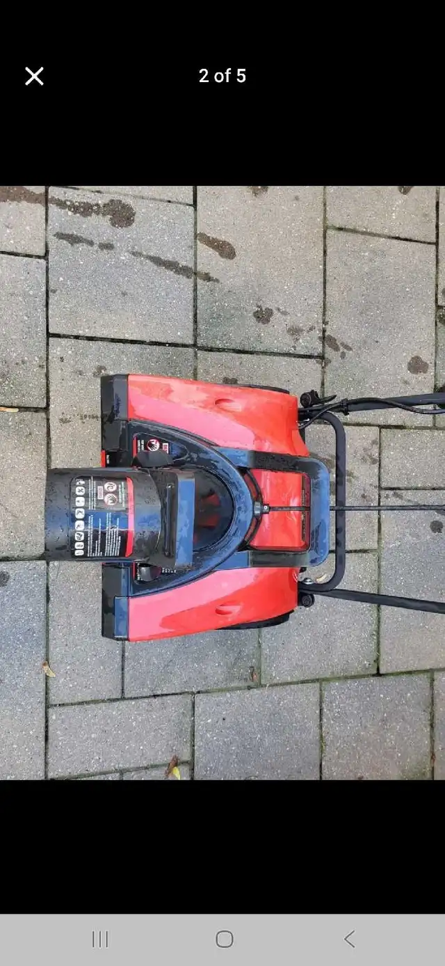 King Canada 18inch Electric Snow Blower Thrower  in Snowblowers in Mississauga / Peel Region - Image 3