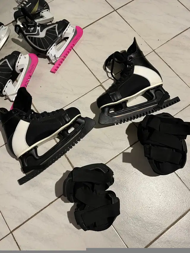 Patins à glace: deux pour enfants et un pour adulte ,prix variés in Hockey in Laval / North Shore - Image 7