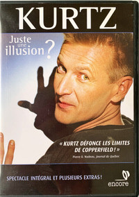 DVD du spectacle de Gary Kurtz: Juste une Illusion.