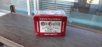 Ancienne canne de tabac Old English Pipe tobacco tin