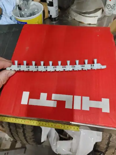 hilti pins and red shots, View more