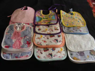 BABY BIBS - COTTON & TERRY, View more