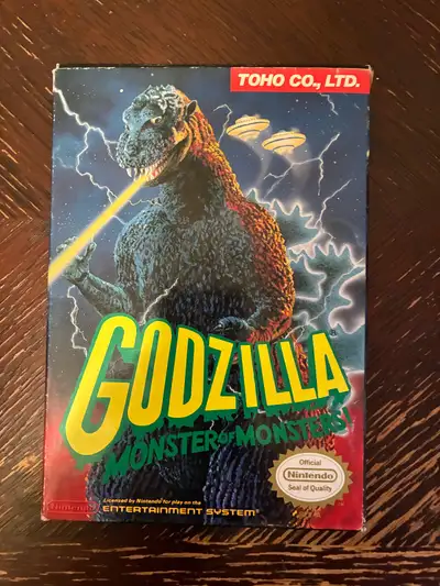 For sale is a nice copy of Godzilla for the original NES - CIB. Will come with a box protector. Aski...