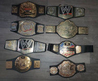 Wrestling belts and ufc belt