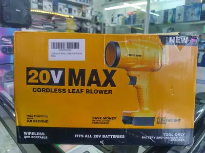 Electric Cordless Leaf Blower - 20V Max (4.0Ah Battery Included), View more