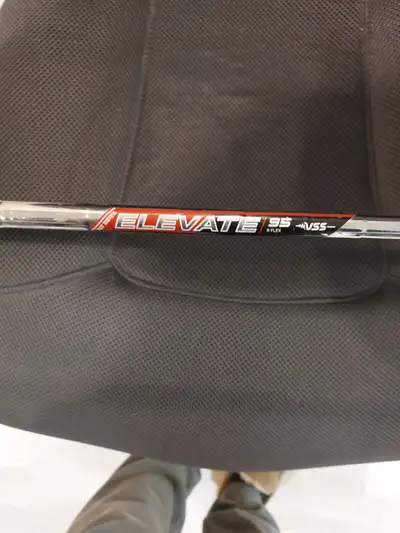 True Temper Elevate VSS 95 R Flex . .355 . Pulled from a set of Mizuno irons. No grips. 5 iron to ga...