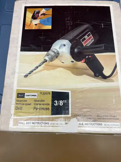 Powerful 3/8 electric Drill, View more