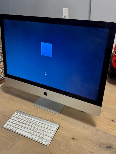 27-inch iMac on Windows 11Pro, i5, 16/500GB SSD, used, View more