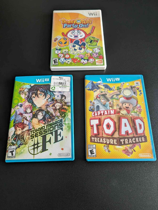 Wii/Wii U Games For Sale (read bio for prices) in Nintendo Wii in Kitchener / Waterloo