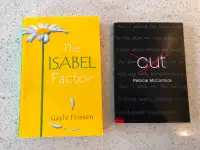 2 paperback books - The Isabel Factor-Cut