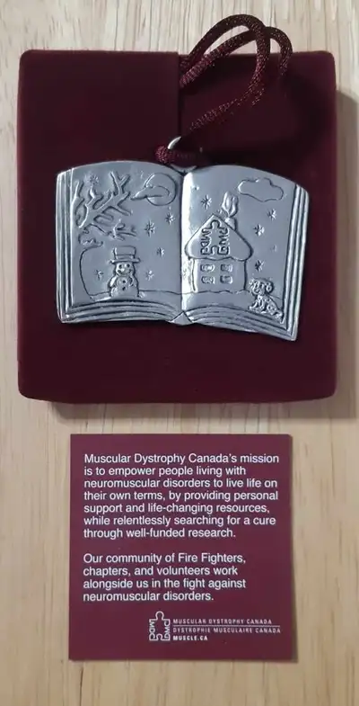 Seagull Pewter Ornament from the "Muscular Dystrophy Canada Coll, View more