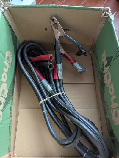 Good old booster cables, View more