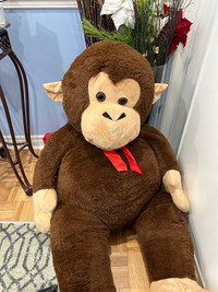 Monkey teddy plush 4feet 