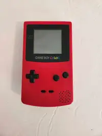Nintendo Game Boy Color Handheld System Red - Tested & Works