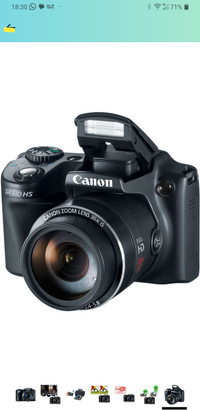 Canon SX510 HS WiFi Camera
