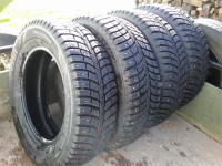 4 pneus d'hiver  195/60R15