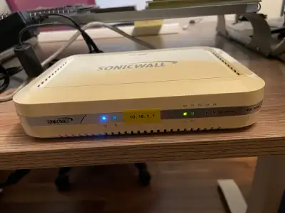 Sonicwall TZ Internet Firewall Commercial Grade Unlimited Node, View more