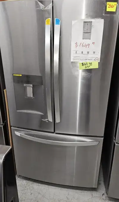 LG 36" 29 cu. ft. Stainless Steel Refrigerator, View more