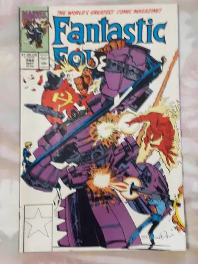 Fantastic Four #344 Marvel Comics September 1990, View more