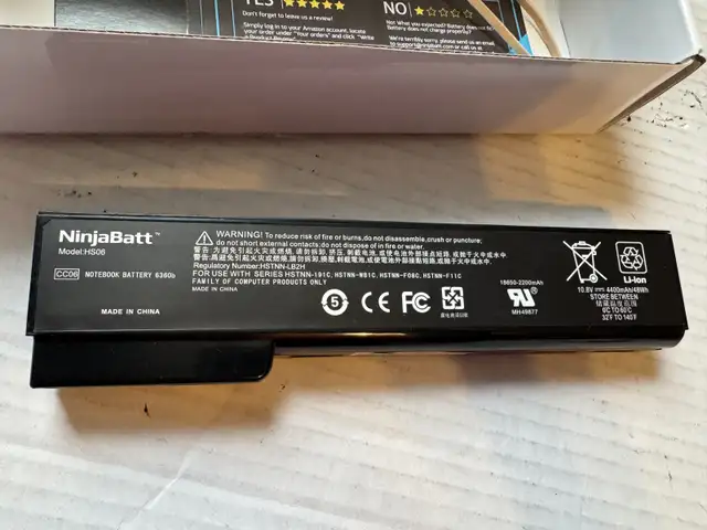 NinjaBatt Laptop Battery in Laptop Accessories in Mississauga / Peel Region - Image 5