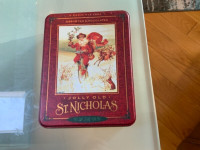 Collectable 1994 Christmas gift tin
