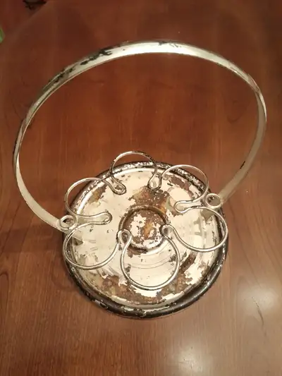 Silver Polished Decorative Holder, View more