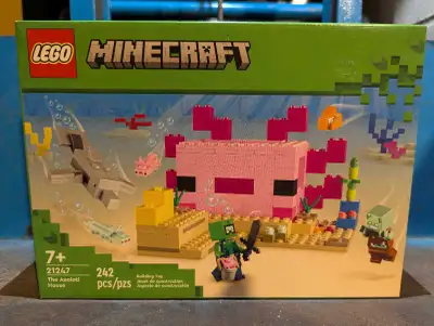 MINECRAFT LEGO 21247 The Axolotl House