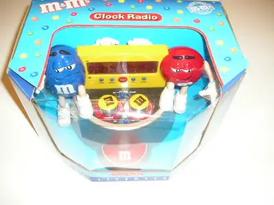 M&M's Digital Alarm Clock AM/FM Radio, View more