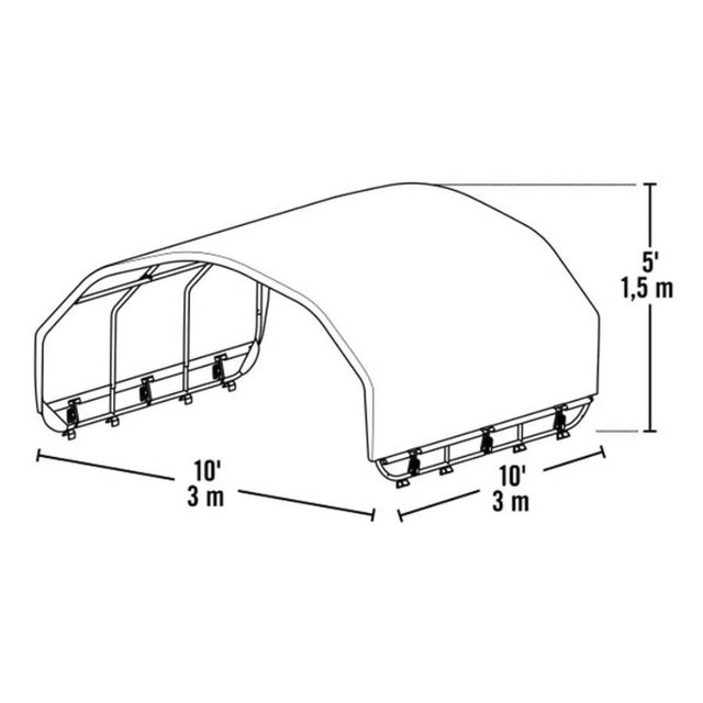 10x10 Livestock shade shelter in Outdoor Tools & Storage in City of Toronto - Image 2