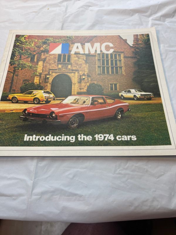 VINTAGE 1974 AMERICAN MOTORS  42 PAGE FULL LINE BROCHURE #M1515 in Arts & Collectibles in Strathcona County