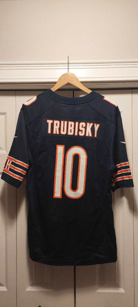 Licensed Mitch Trubiskey Chicago Bears Nike Jersey, Great shape
