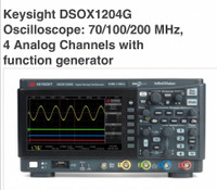 (Available) DSOX1204G - Keysight Oscilloscope - Brand new